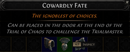 Cowardly Fate